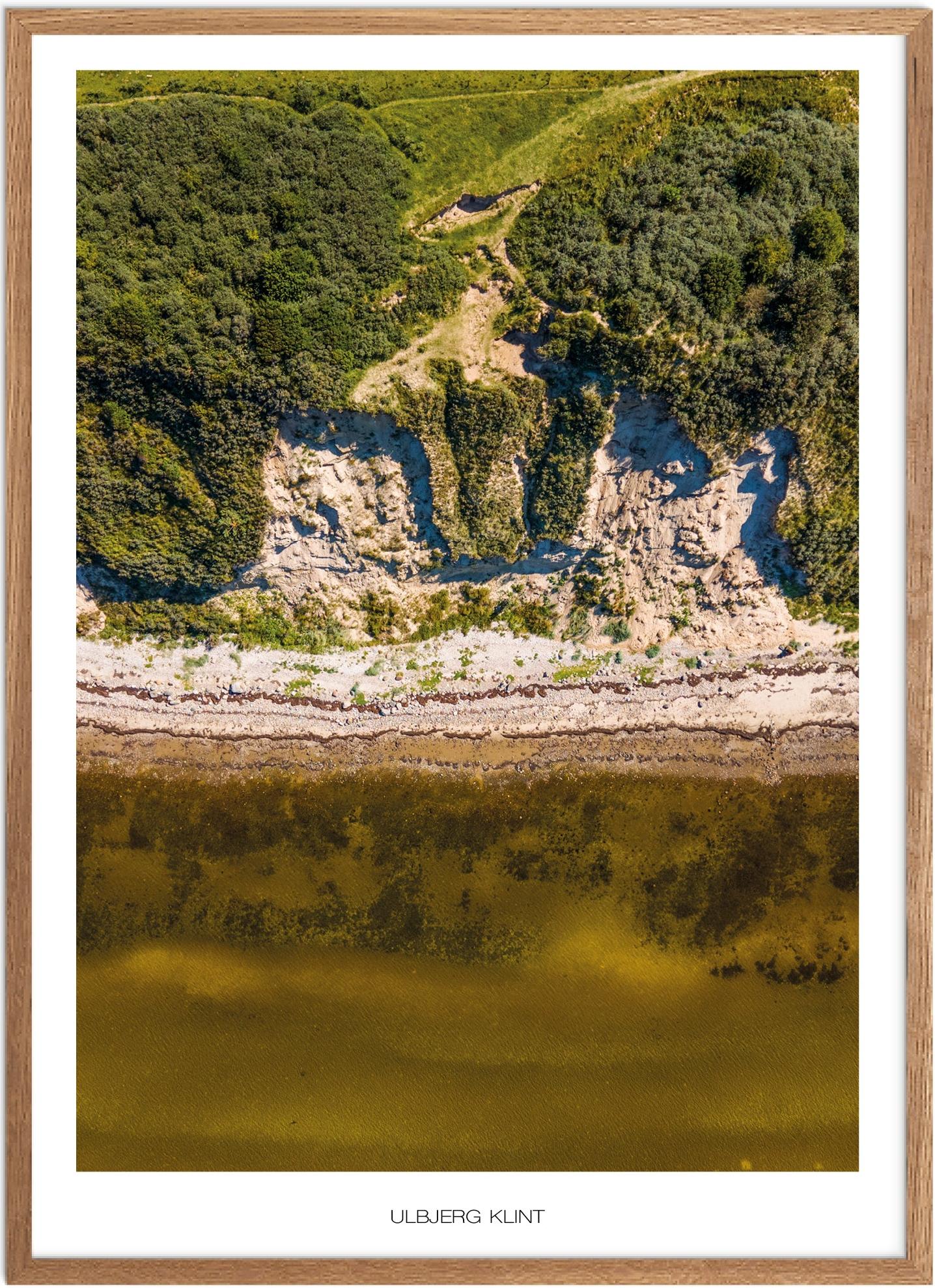 Plakat Ulbjerg Klint Naturplakat Plakater Nordjylland Plakat Plakatsnedkeren Bestsellere