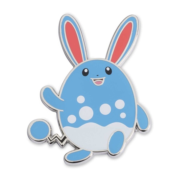 Pok 195 169 Mon Azumarill Pok 195 169 Mon Center Pin Badge