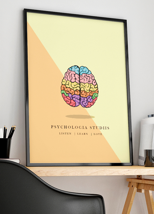 Inspirerende Plakat til Psykologistuderende – A4 Format