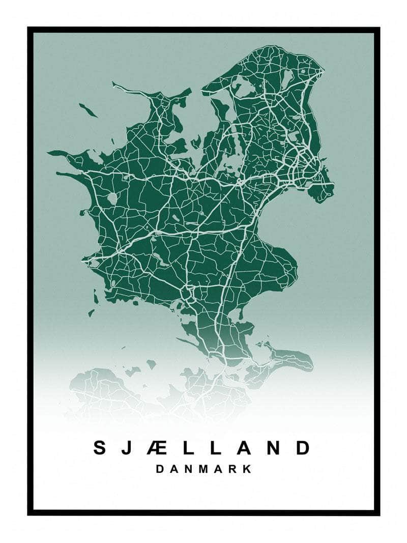 Sjælland Plakat – Skab Hygge i Dit Hjem med Stil