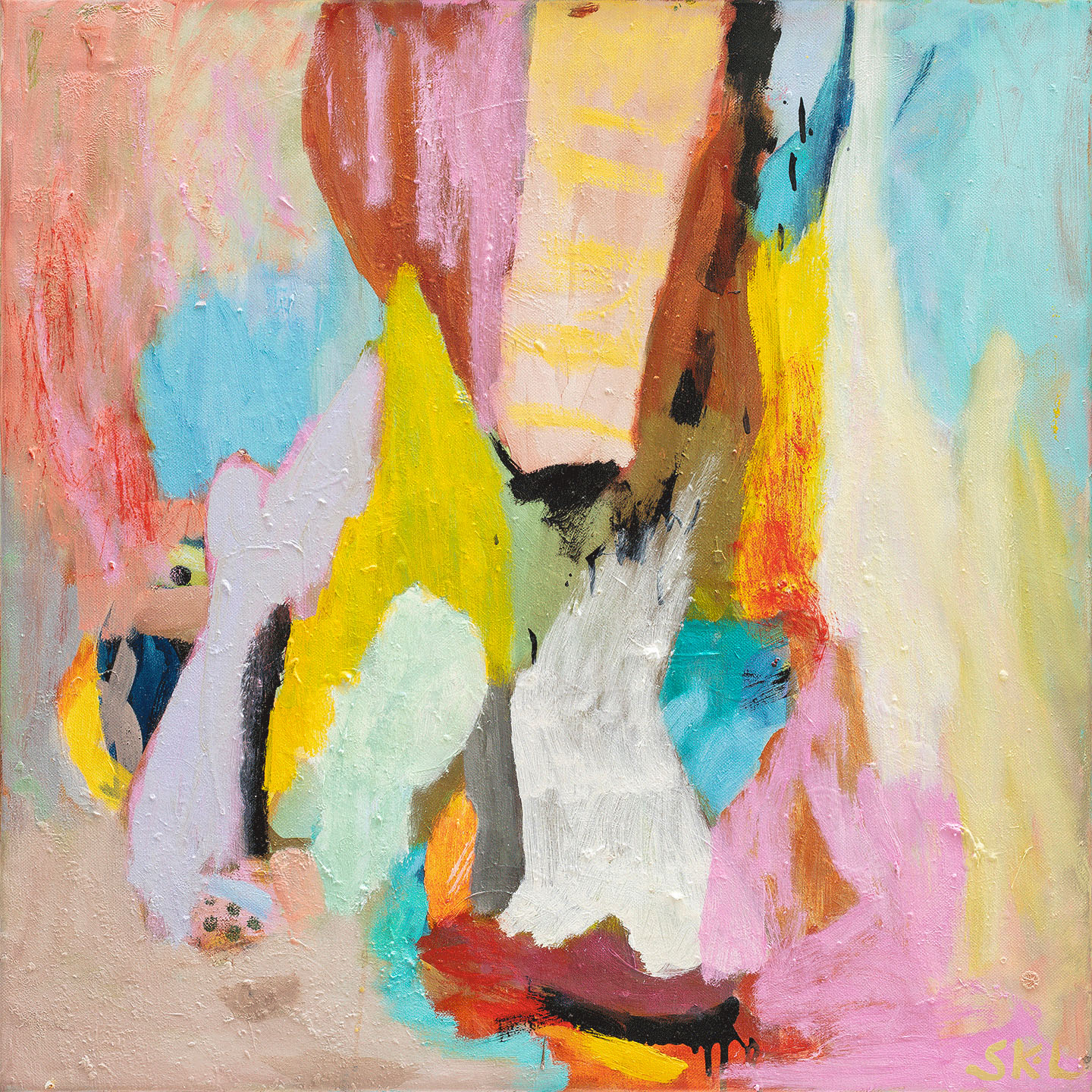Unikt kunsttryk: Smiling At You af Svend Kindt-Larsen