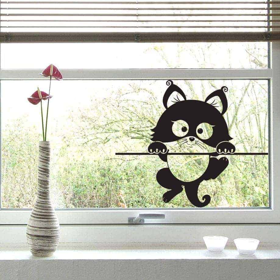 Søde Kat Wallstickers til Børneværelset – Fantastisk Tilbud!