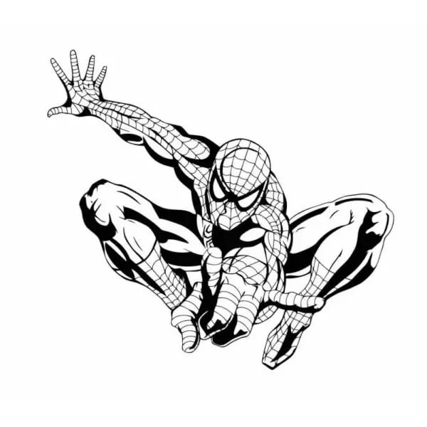 Spiderman Vægklistermærke – Fantastisk Dekoration til Værelset