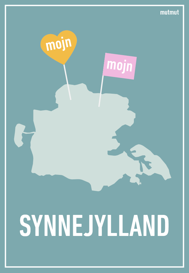 Synnejylland Magnet – Den perfekte gave til sønderjyder!