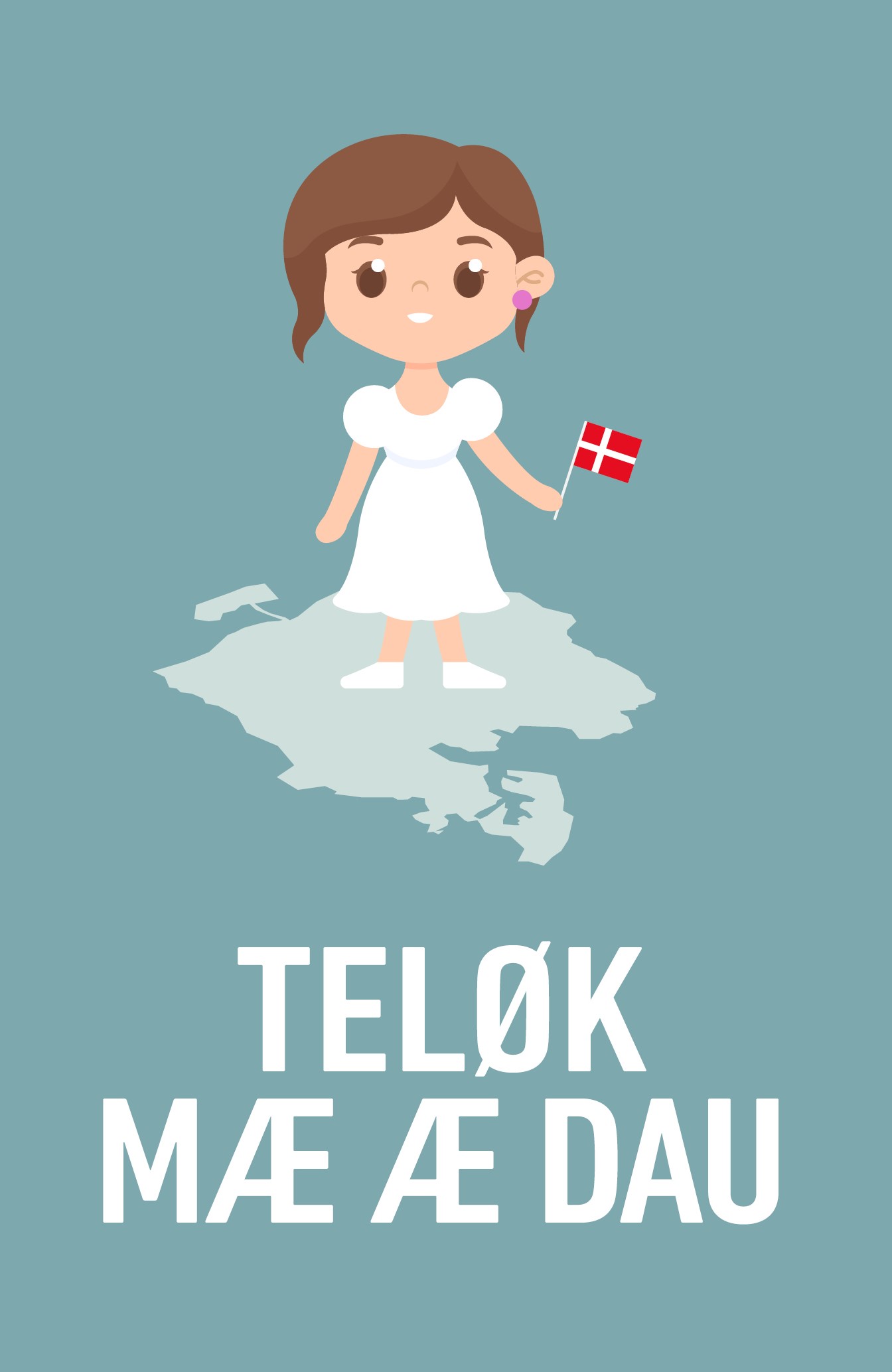 Elegant konfirmationskort med kuvert fra Mutmut