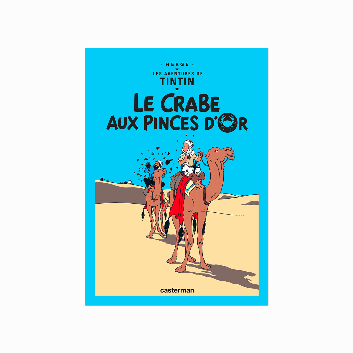 Tintin Plakat Le Crabe Aux Pinces Dor 1941