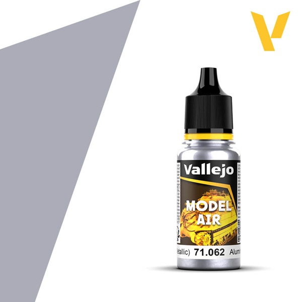 Vallejo Maling Model Air: Aluminum Metallic 17ml