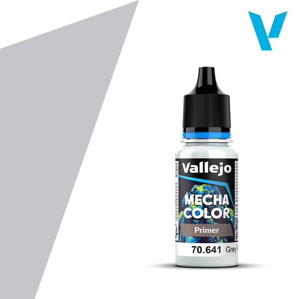 Vallejo Mecha Airbrush Farve: Primer Grå 17ml - Tilbud!