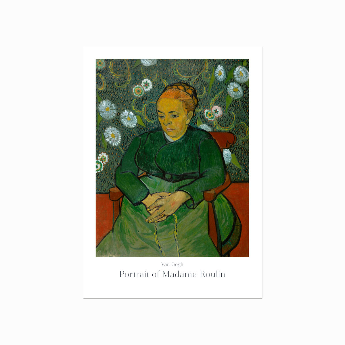 Van Gogh Plakat: Portræt af Madame Roulin - Kunsttilbud!