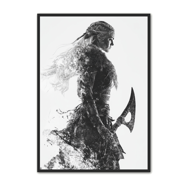 Viking Plakat – Nordisk Kriger til Dit Hjem