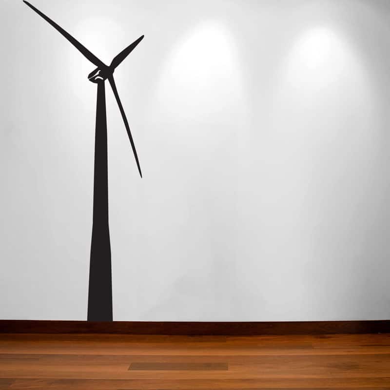 Elegant Vindmølle Wallsticker – Fantastisk Tilbud!