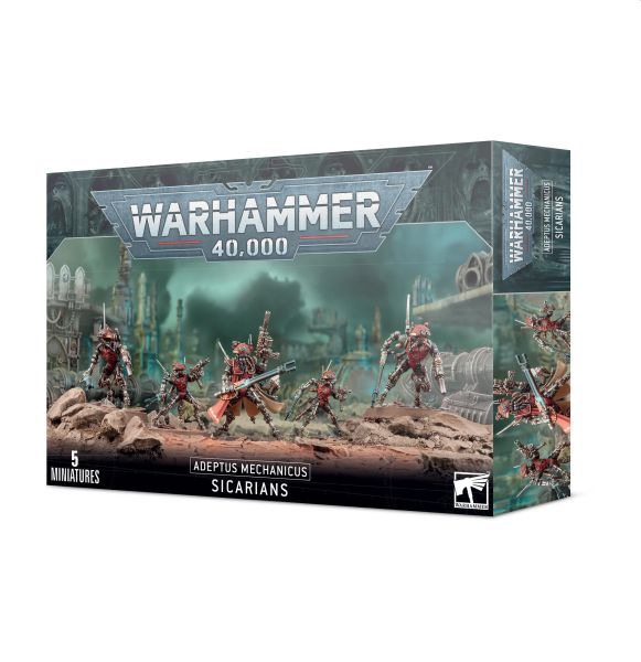 Adeptus Mechanicus Sicarians: Infiltrators og Ruststalkers