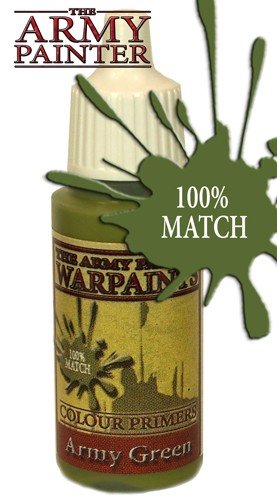 Army Painter Warpaints: Akryl - Militærgrøn - Wp1110