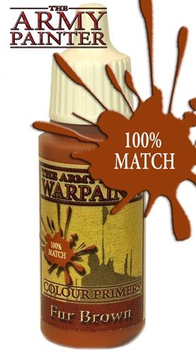 Army Painter Warpaints: Akryl Maling - Fur Brown Wp1122