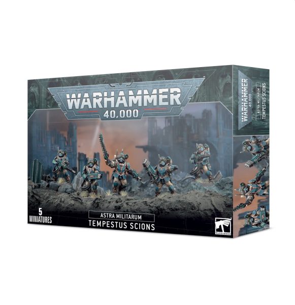 Astra Militarum Tempestus Scions Kommandoenhed – Tilbud!