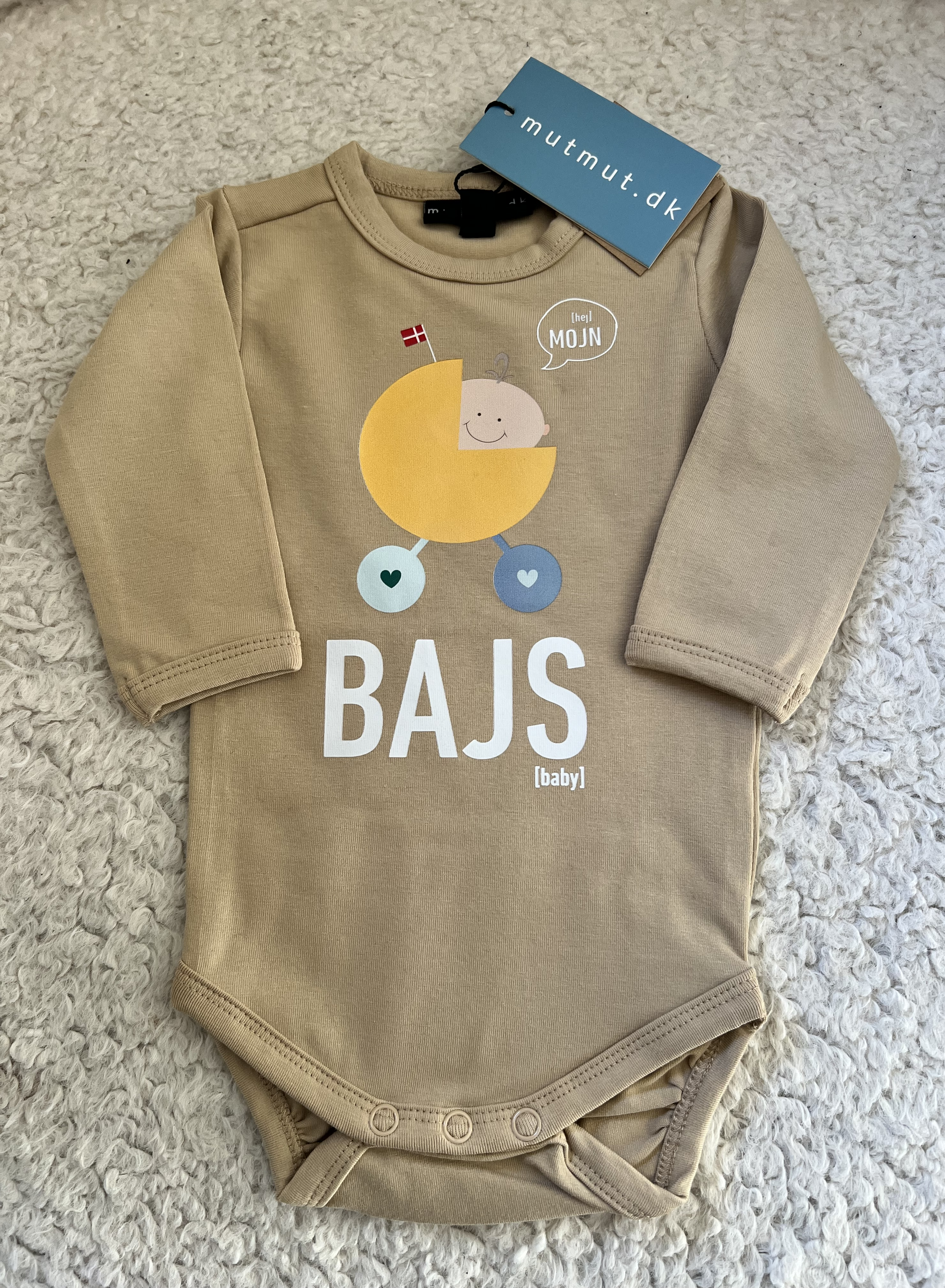 Økologisk Babybody fra Mutmut – Fantastisk tilbud!