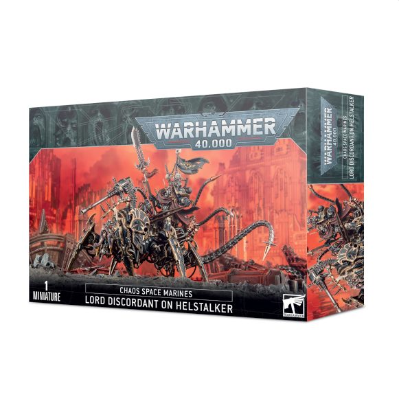 Chaos Space Marines Lord Discordant On Helstalker Vex Machinator Arch-lord Discordant 99120102100 99120102174