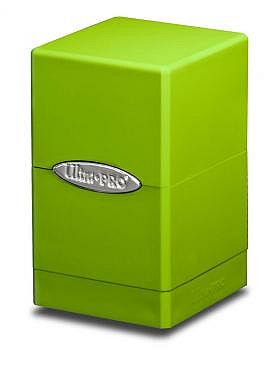 Deck Box Satin Tower: Lime Grøn - Perfekt til kortopbevaring