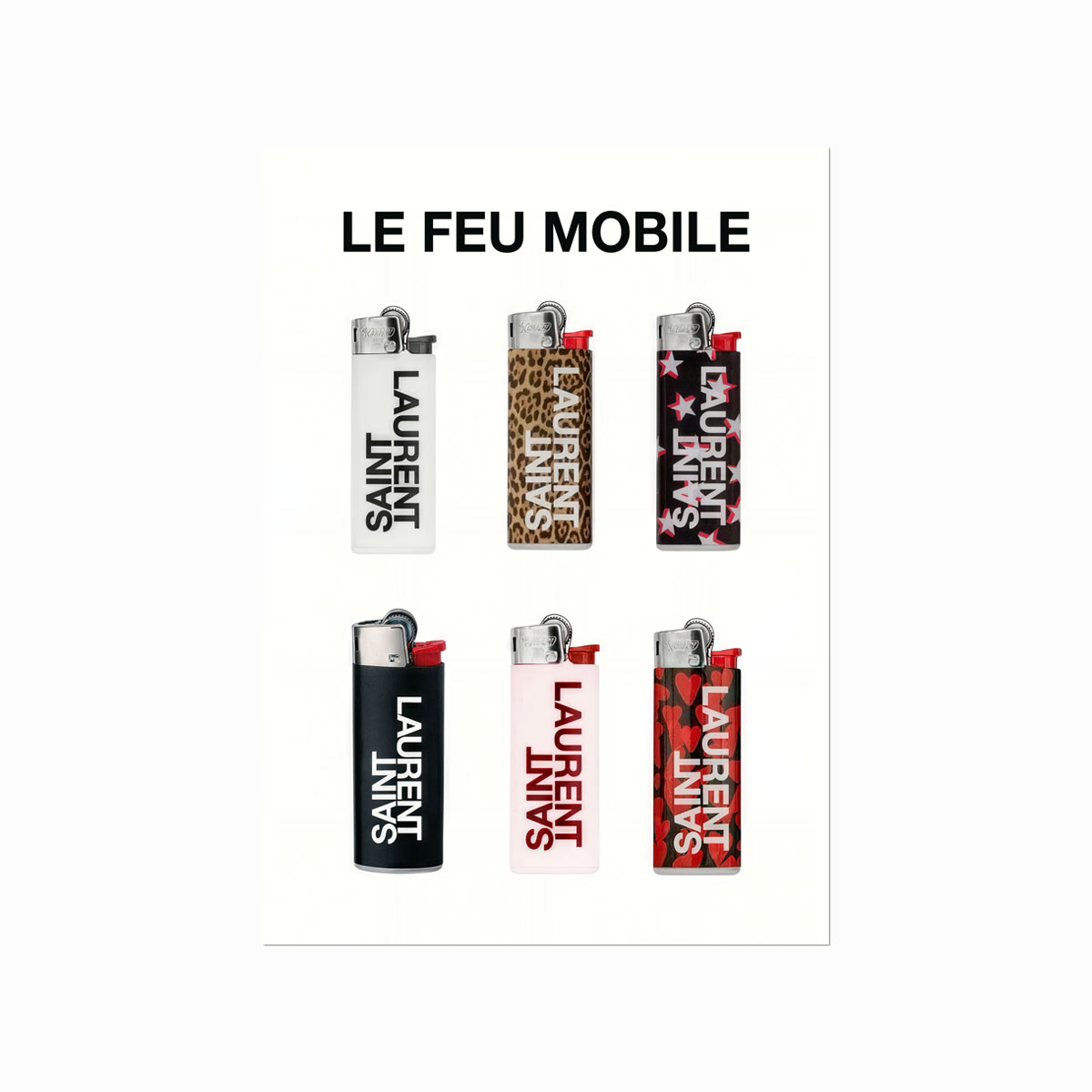 Fashion Plakat Le Feu Mobile