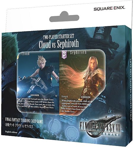 Final Fantasy TCG: To-spiller Starter Sæt - Cloud vs Sephiroth