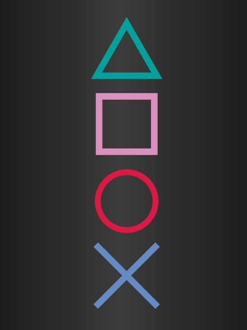Gamer Plakat til Ungdomsværelset - Minimalistisk Design