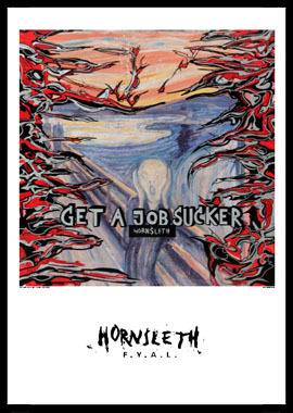 Job Munch Kunstplakat af Hornsleth - 50x70 cm