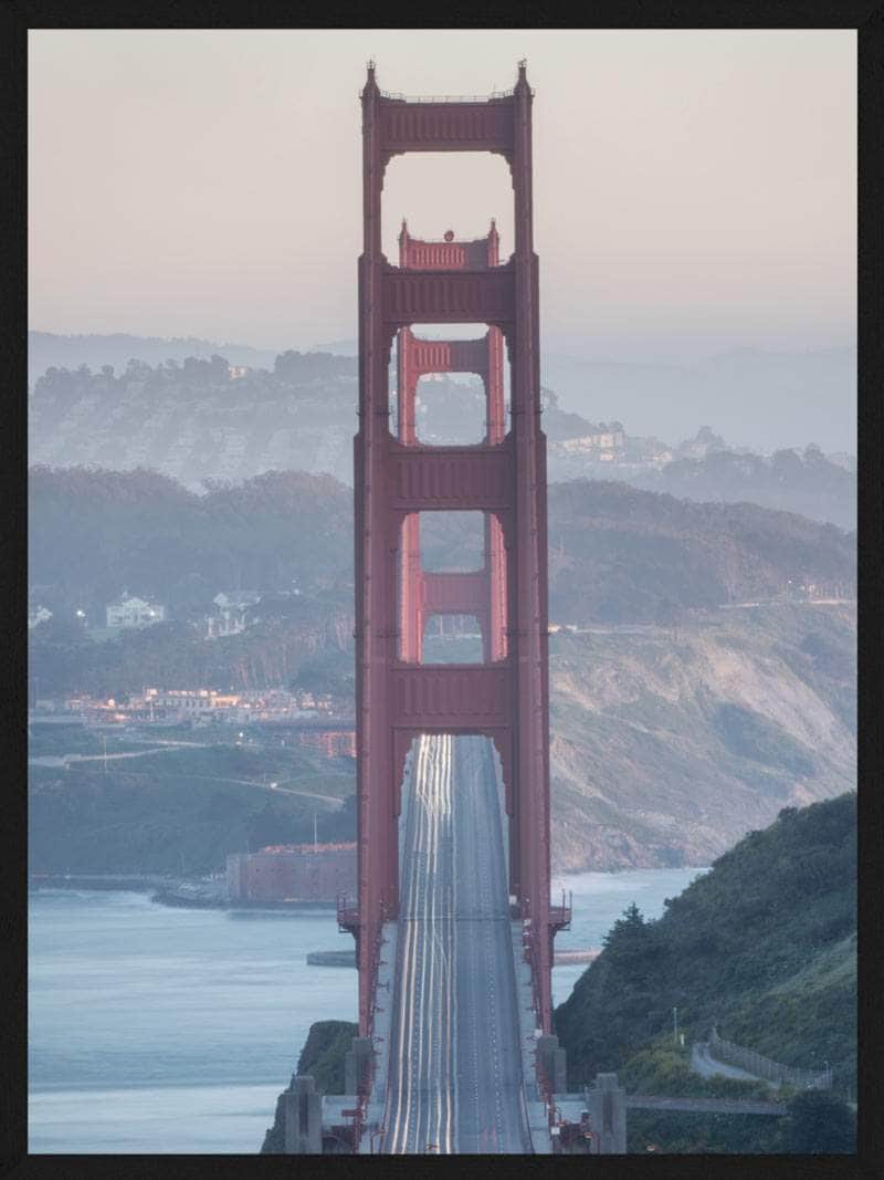 Gylden Gate Plakat - San Francisco Bro Kunsttryk