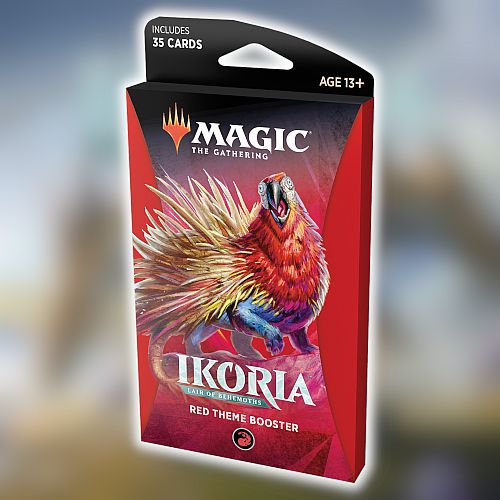 Ikoria: Lair Of Behemoths Rød Theme Booster Pakke