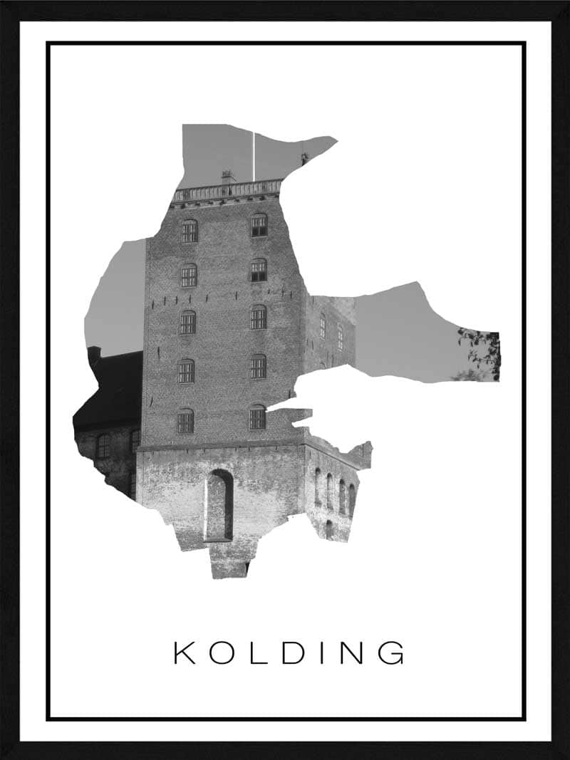 Kolding Hus Plakat - Smukt Frøperspektiv Design