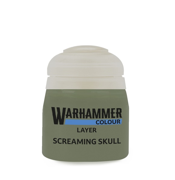 Layer: Screaming Skull Knoglefarvet Maling 9918995133106
