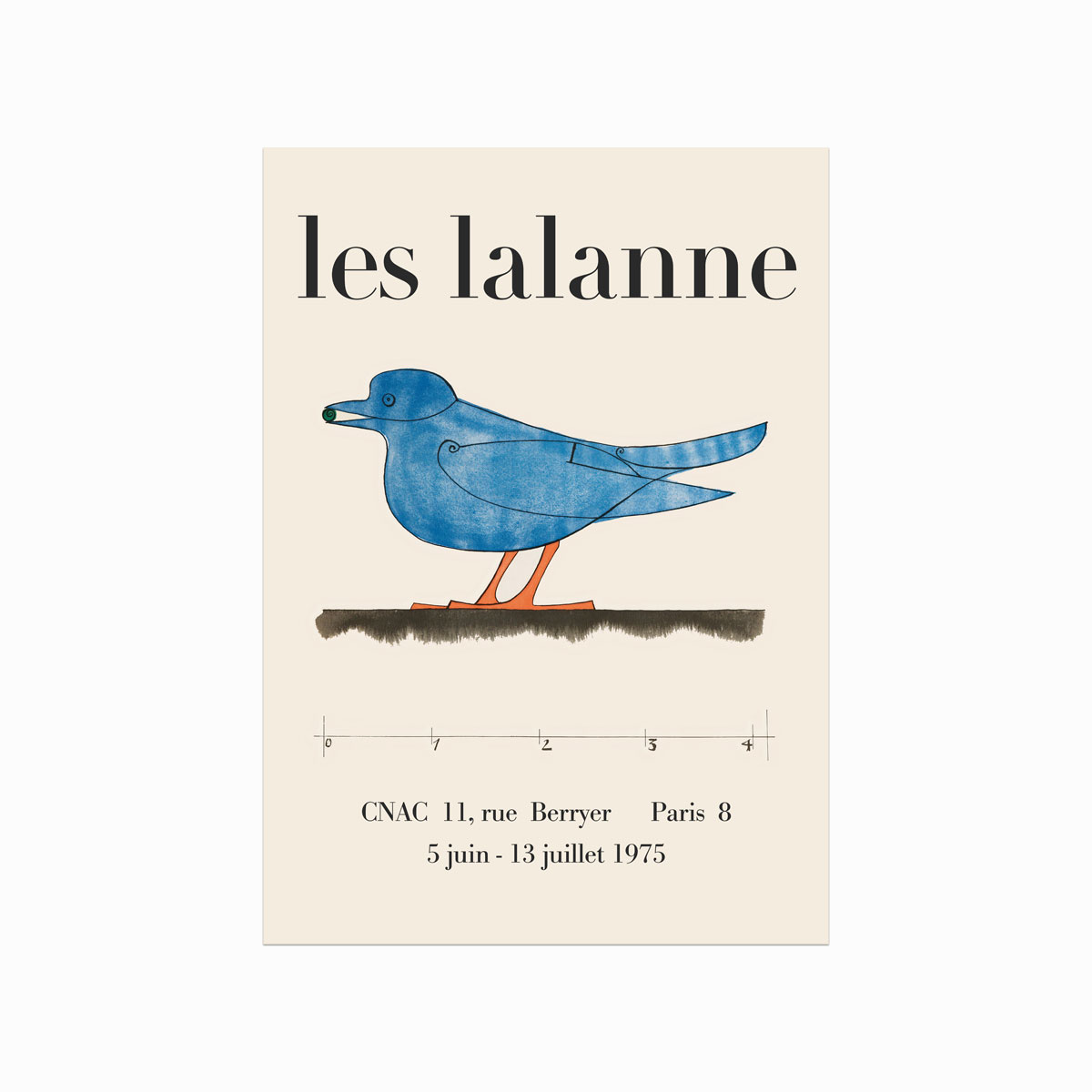 Les Lalanne Fugleplakat – Unik Kunst til Dit Hjem