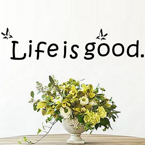 Inspirerende Vægklistermærke til Hjemmet – Livets Gode Øjeblikke