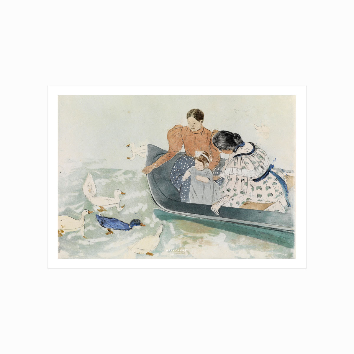 Mary Cassatt Plakat – Impressionistisk Kunst med Ænder