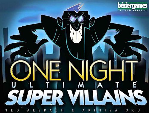 One Night: Ultimate Super Villains Bluffing Card Game Kan Kombineres Med One Night: Ultimate Werewolf