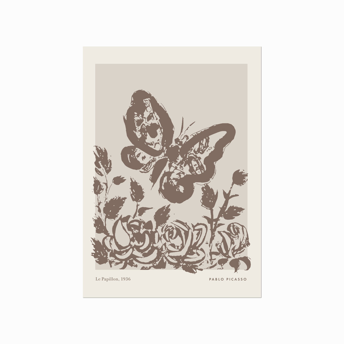 Pablo Picasso Plakat Le Papillon