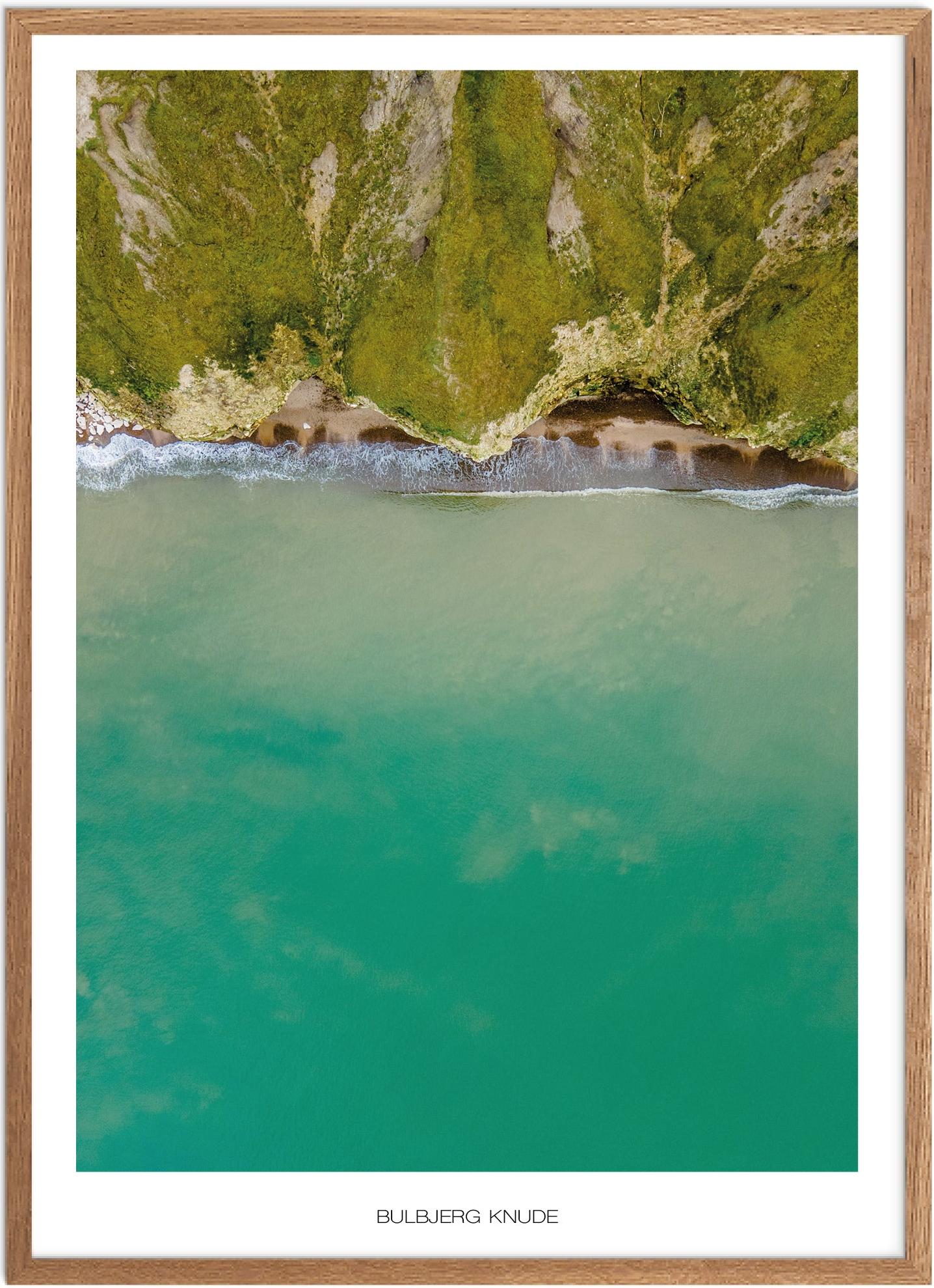 Plakat Bulbjerg Naturplakat Plakater Nordjylland Plakat Plakatsnedkeren Drone-plakater