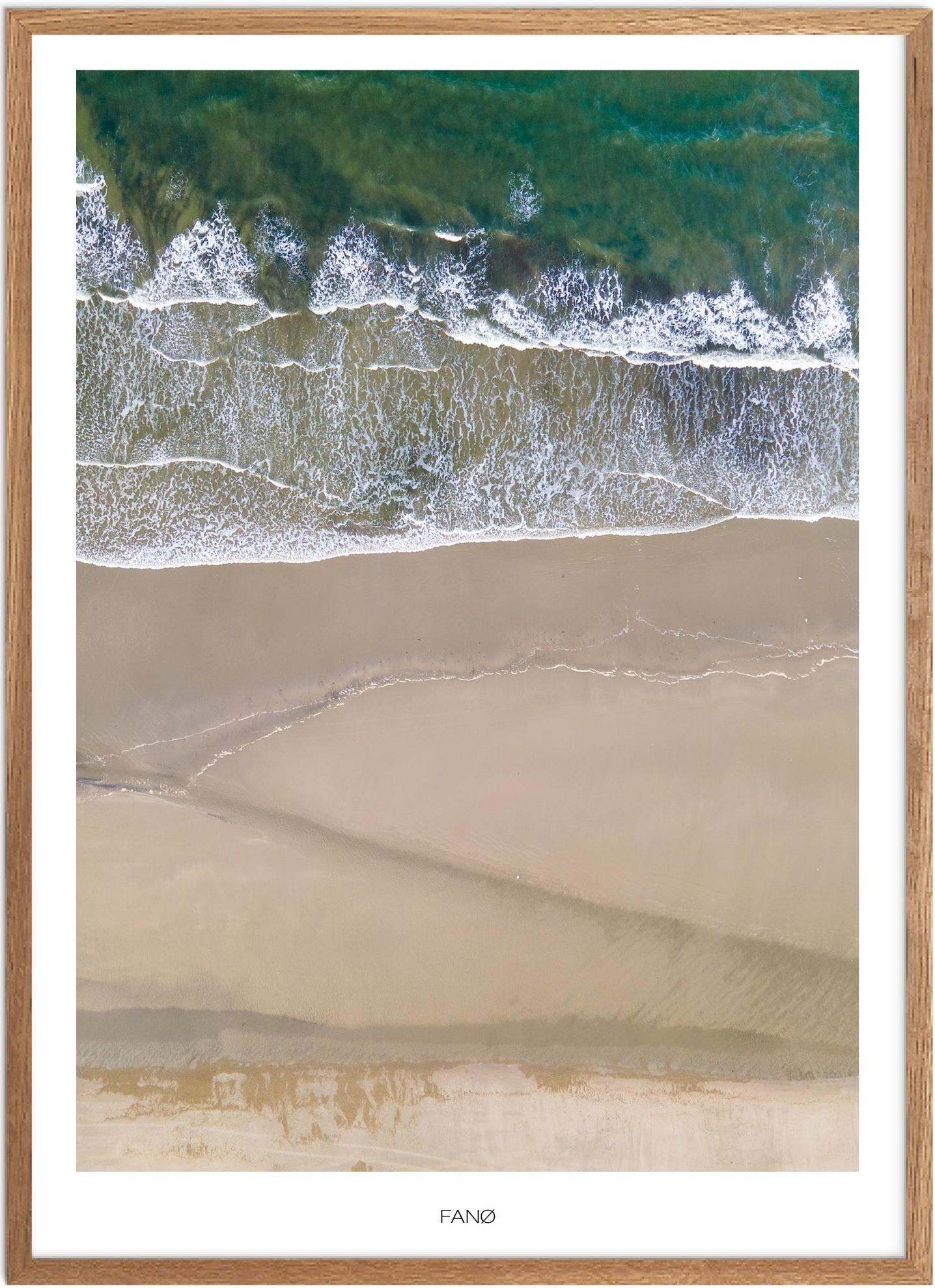 Plakat Fanø Naturplakat Plakater Vestjylland Plakat Plakatsnedkeren Bestsellere