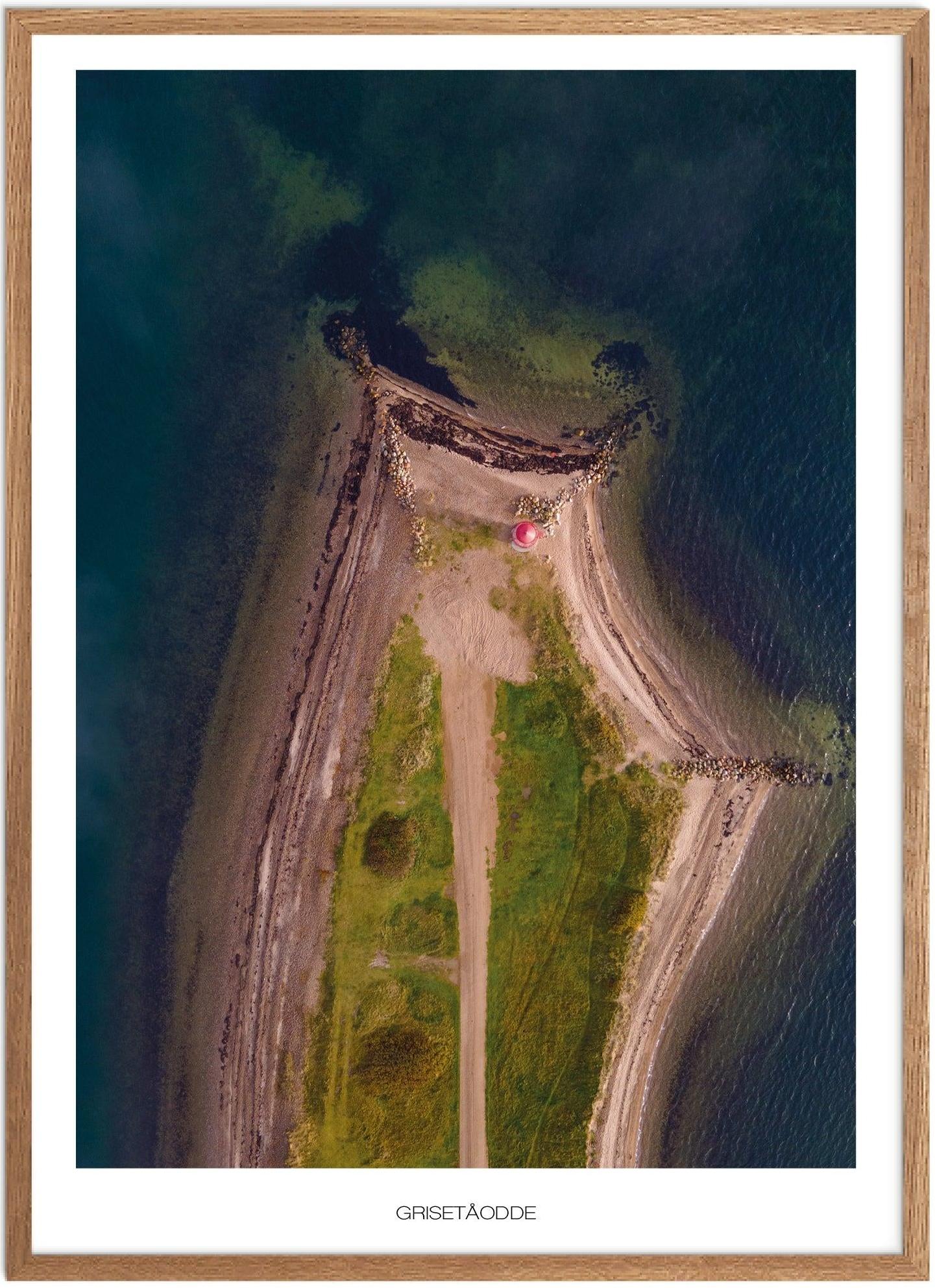 Plakat Grisetåodde Naturplakat Plakater Nordjylland Plakat Plakatsnedkeren Bestsellere