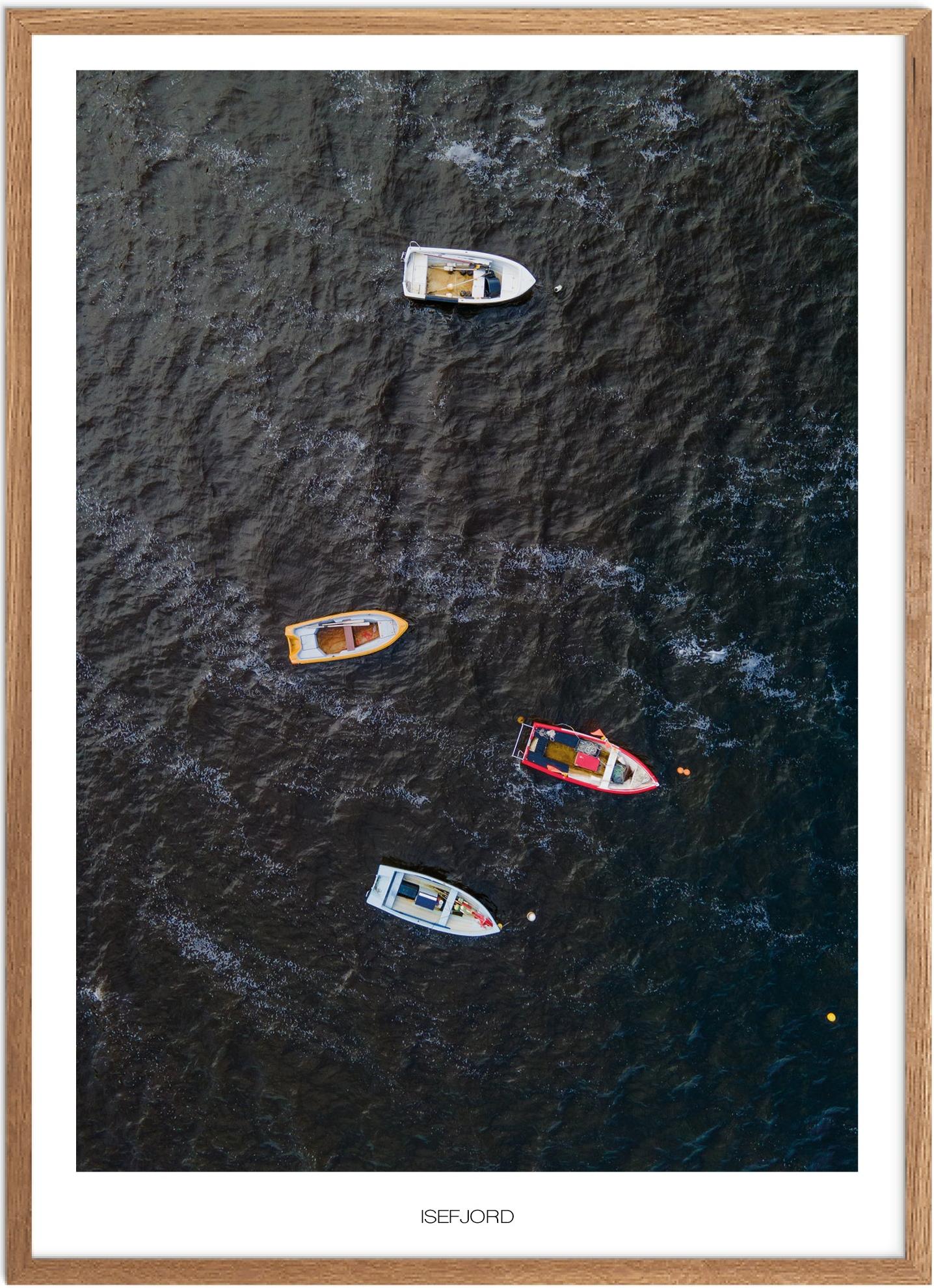 Plakat Isefjord Naturplakat Plakater Nordsjælland Plakat Plakatsnedkeren Drone-plakater