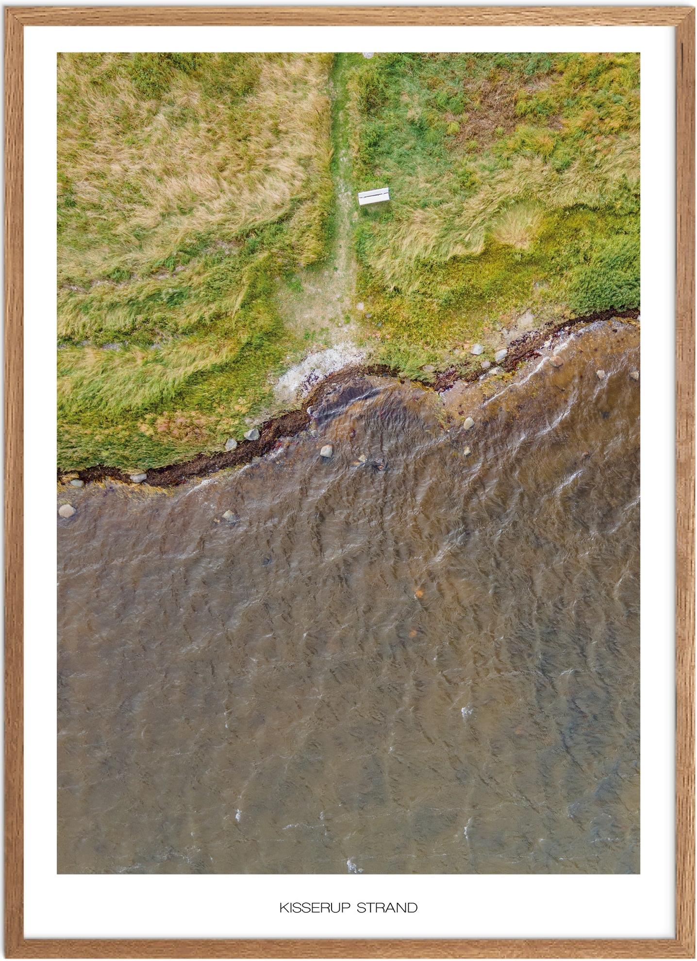 Plakat Kisserup Strand Naturplakat Plakater Vestsjælland Plakat Plakatsnedkeren Plakater Odsherred
