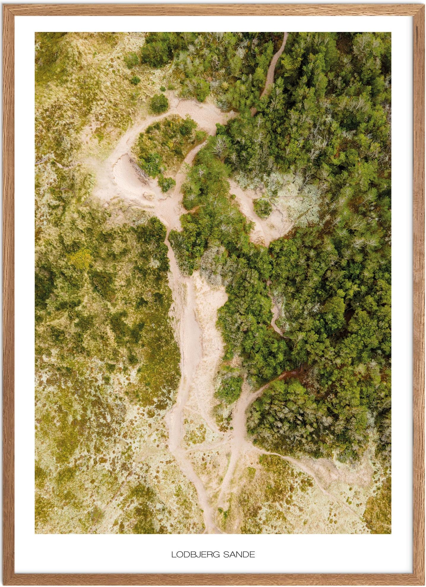 Plakat Lodbjerg Sande Naturplakat Plakater Nordjylland Plakat Plakatsnedkeren Bestsellere