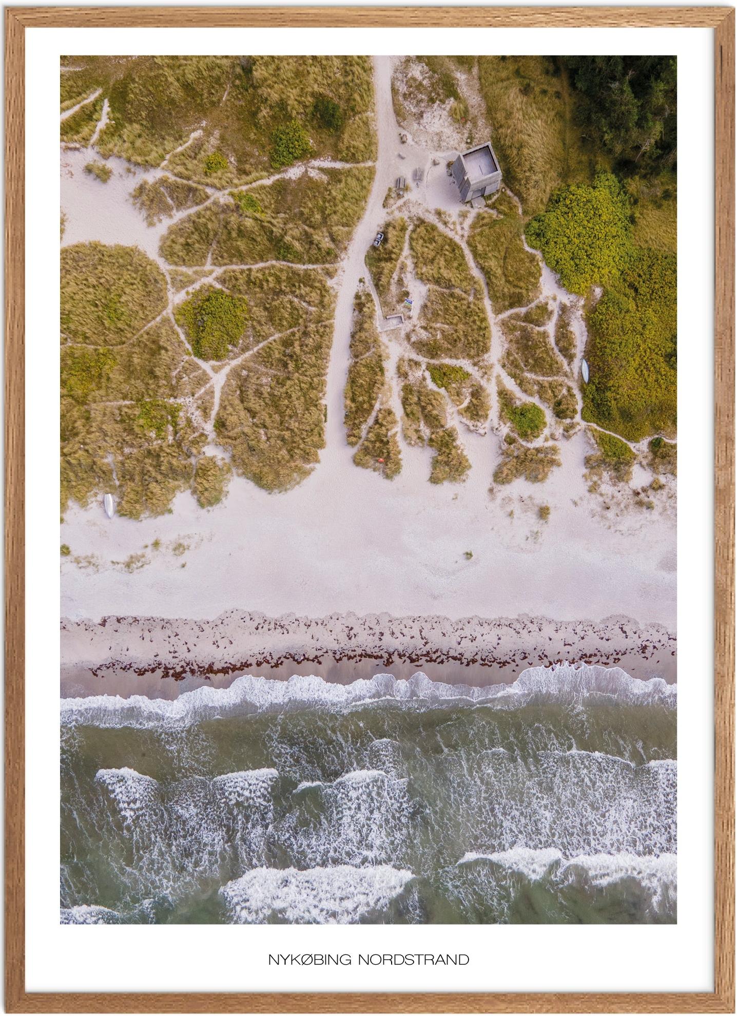 Plakat Nykøbing Nordstrand Naturplakat Plakater Vestsjælland Plakat Plakatsnedkeren Plakater Odsherred