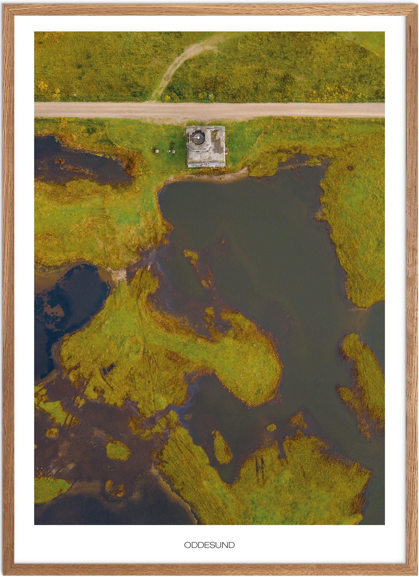 Plakat Oddesund Naturplakat Plakater Nordjylland Plakat Plakatsnedkeren Bestsellere