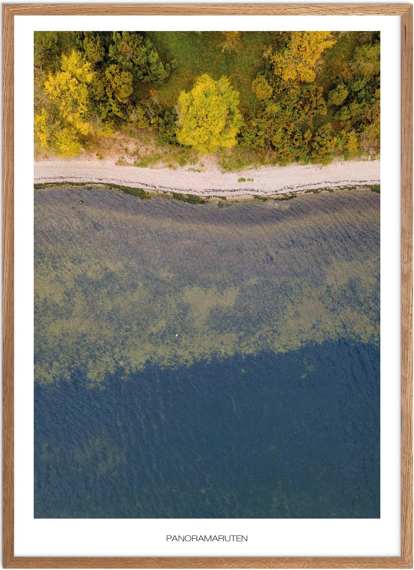 Plakat Panoramaruten Naturplakat Plakater Nordjylland Plakat Plakatsnedkeren Drone-plakater