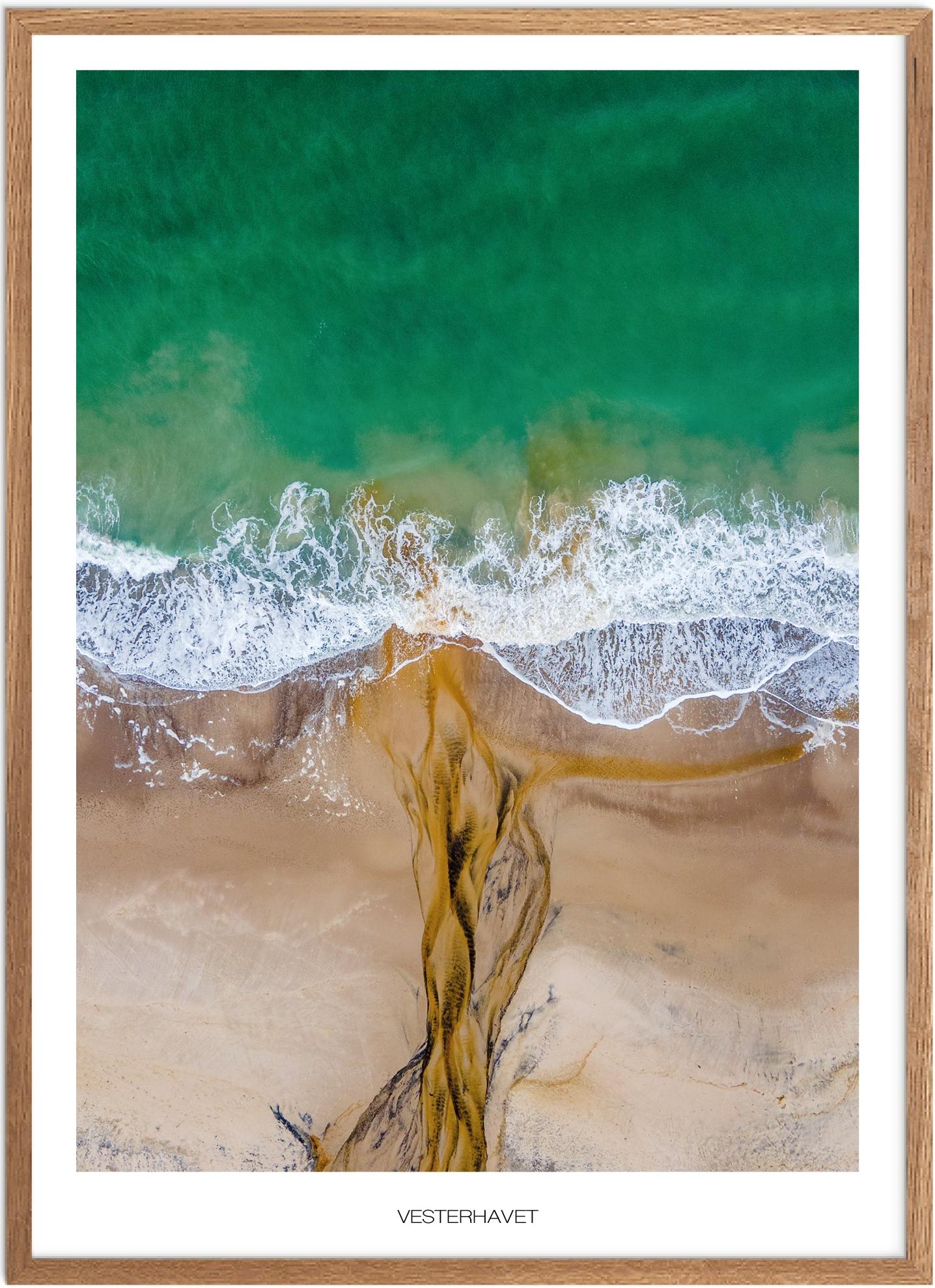 Plakat Vesterhavet Naturplakat Plakater Nordjylland Plakat Plakatsnedkeren Recommended Products Seguno