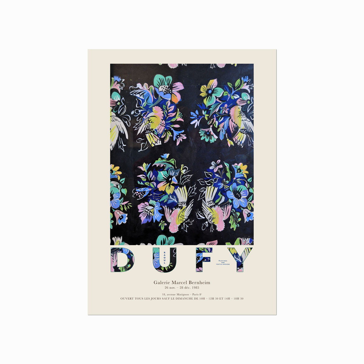Raoul Dufy Perroquets Et Fleurs