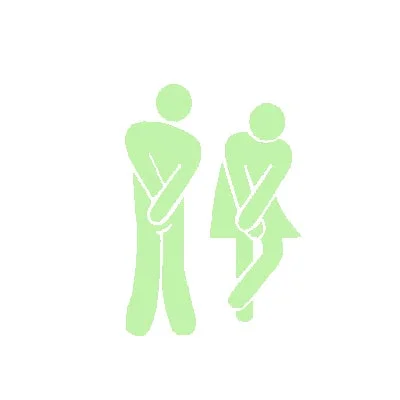 Selvlysende Toilet Skilt – Sjov Wallsticker til Mørket