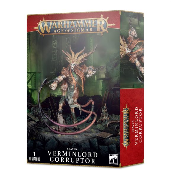 Skaven Pestilens Verminlord Corruptor – Chaos Figur Tilbud!