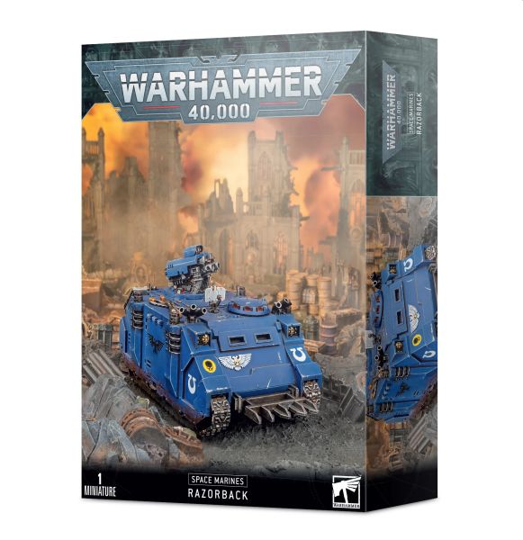 Space Marines Razorback Rhino - Fantastisk tilbud!