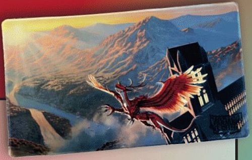 Spillem 195 165 Tte Playmat Dragon Shield: Crimson Logi At-21521-lim Limited Edition